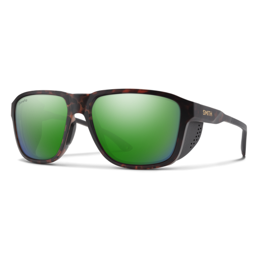 Smith Embark Matt Havana Chromapop Polarised Green Mirror Lens