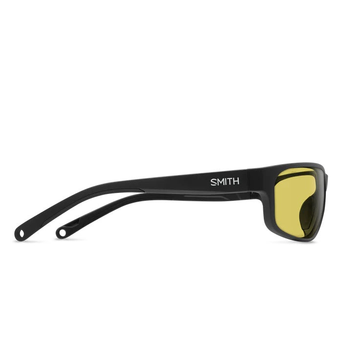 Smith Redding Matte Black With Chromapop Glass Polarized Low Light Yellow Lens