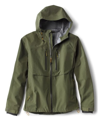 ORVIS MEN'S CLEARWATER WADING JACKET - MOSS [Sz:LARGE]