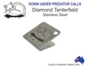 Diamond Series Tenterfield Stainless Steel Fox Whistle