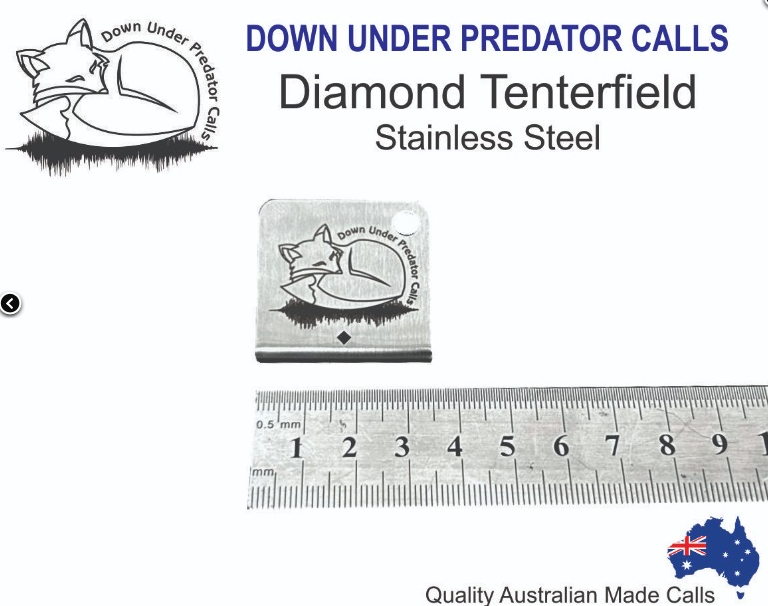 Diamond Series Tenterfield Stainless Steel Fox Whistle