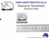 Diamond Series Tenterfield Stainless Steel Fox Whistle