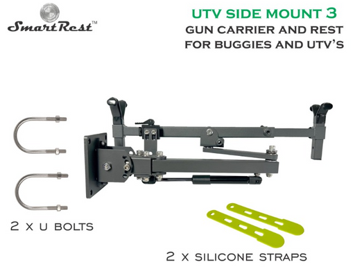 Smartrest Utv Gun Rack - Side Mount