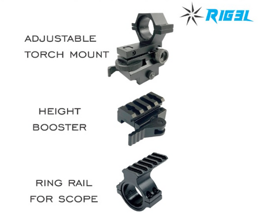 Rigel Scope Mount For Torch On Alpex