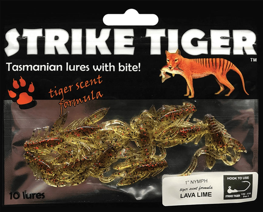 Strike Tiger 1" Nymph [cl:lava Lime]