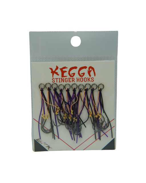 Kegga Stinger Hooks [cl:black/purple]