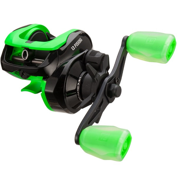 13 Fishing Modus RP2 Radioactive Pickle Baitcast Reel [MODEL:MODRP2-7.3-RH]