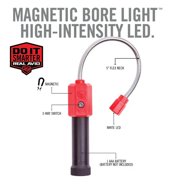 Real Avid Magnetic Bore Light