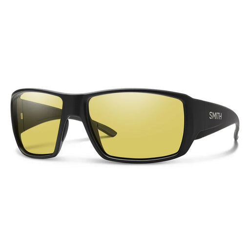 Smith Guides Choice Matte Black With Chromapop Polarized Glass Low Light Yellow Lens