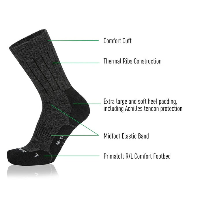 Lowa Socks - Trekking Black [sz:eu 41-42]