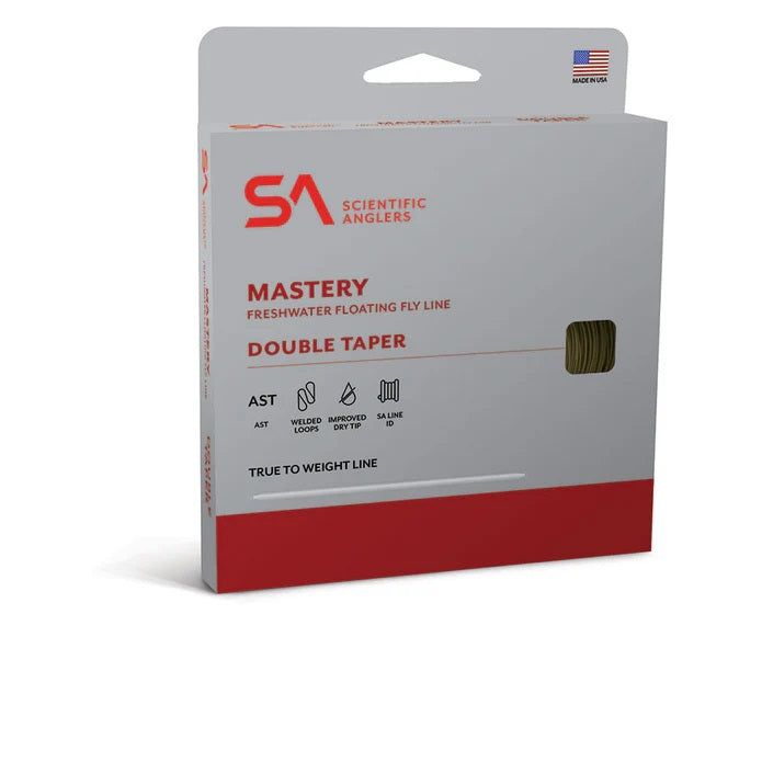 SCIENTIFIC ANGLERS MASTERY DOUBLE TAPER FLY LINE [Sz:DT2F]