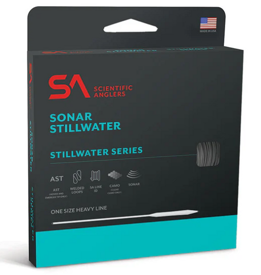 Scientific Anglers Sonar Stillwater Clear Emerger Tip [sz:wf6i Cl:orange/light Olive/clear]