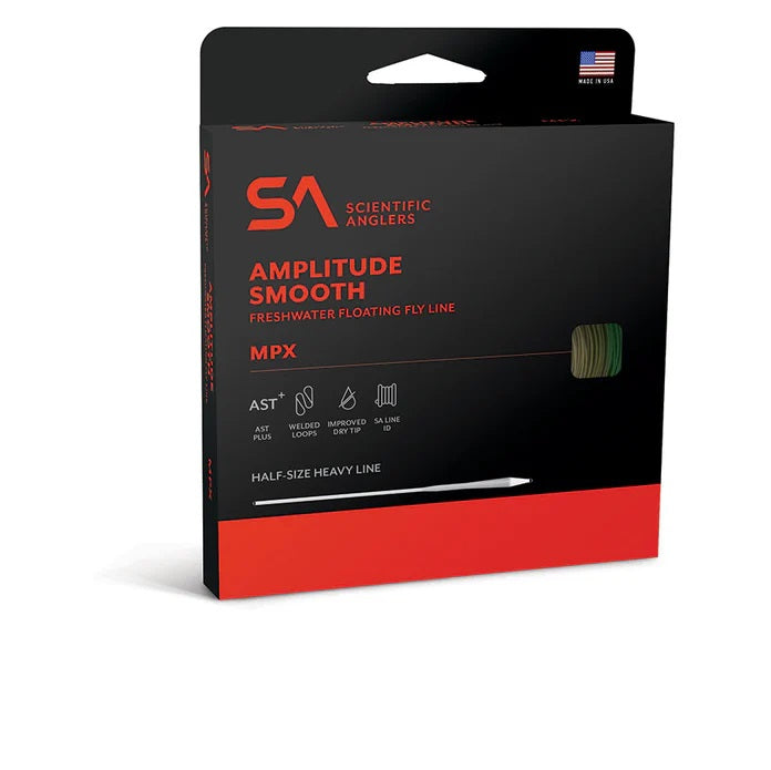 SCIENTIFIC ANGLERS AMPLITUDE SMOOTH MPX FLY LINE [Sz:WF3F]