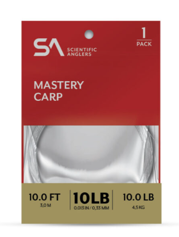 Scientific Anglers Mastery Carp Leader 1 Pack [sz:12lb Lng:10']
