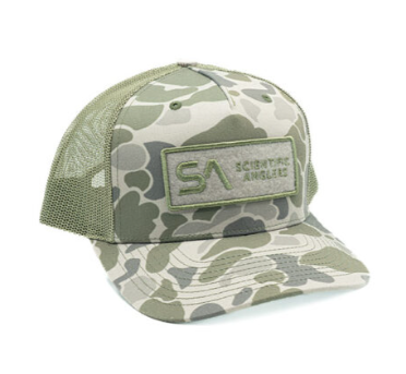 Scientific Anglers Classic 112 Richardson Trucker Hat [cl:camo Green/grey]