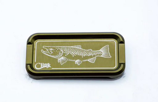 Cling Mag Grab Doublestack Magnetic Fly Patch [cl:deep Green/trout]
