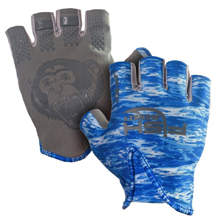 Fish Monkey Stubby Guide Glove [sz:s Cl:camo Blue]