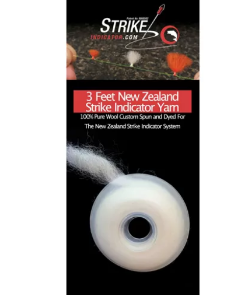 Strike Indicator New Zealand Wool Yarn Spool [cl:white]