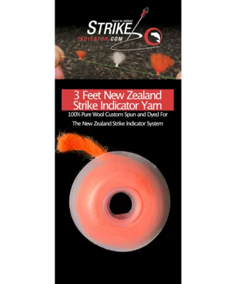 Strike Indicator New Zealand Wool Yarn Spool [cl:orange]