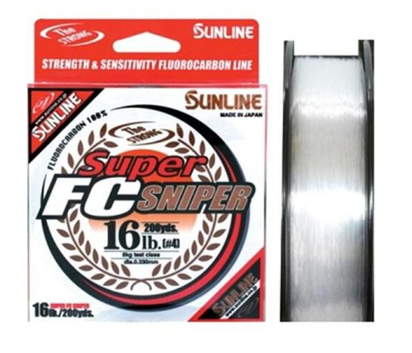 Sunline Super Fc Sniper Fluorocarbon [length:165yd Wt:20lb]
