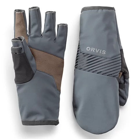 Orvis Softshell Convertible Mitt [sz:small Cl:turbulence]