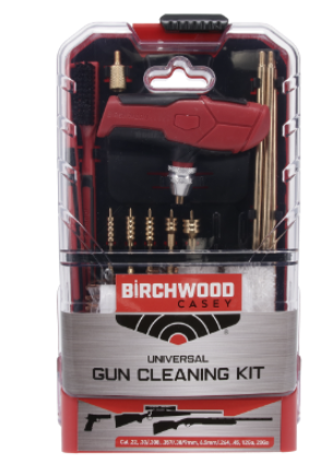 Birchwood Universal Gun Cleaning Kit 5pc Brass Cleaning Rod