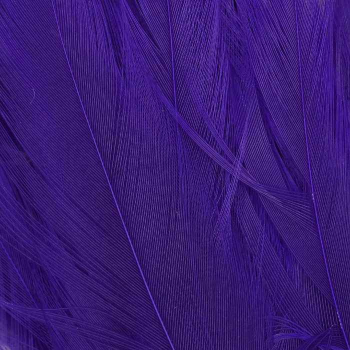 Tiewell Strung Saddle Feathers Long [cl:purple]
