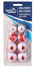 Jarvis Walker Red & White Floats (4 Large & 4 Small)