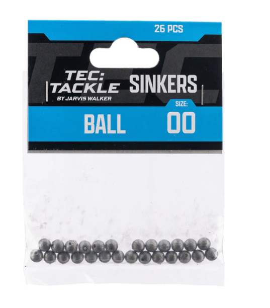 Tec Tackle Ball Sinker [wt:s2 Qty:50pk]
