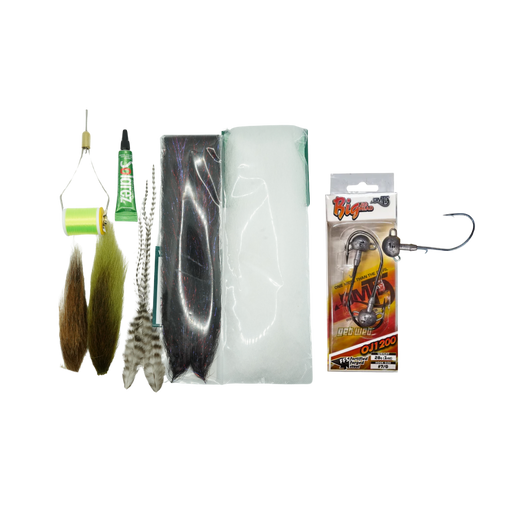 Ej Todd Barra & Cod Jig Kit [cl:white/black]