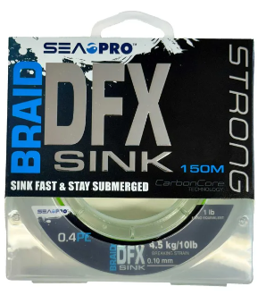 Sea Pro Dfx Sink Braid [test:10lb (pe 0.4)]