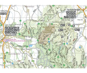 Hema Map Vic High Country - North Western Map
