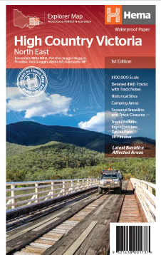 Hema Map - Vic High Country - North Eastern Map