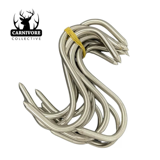 Carnivore Collective S Hooks (10 Pack) [sz:4"]