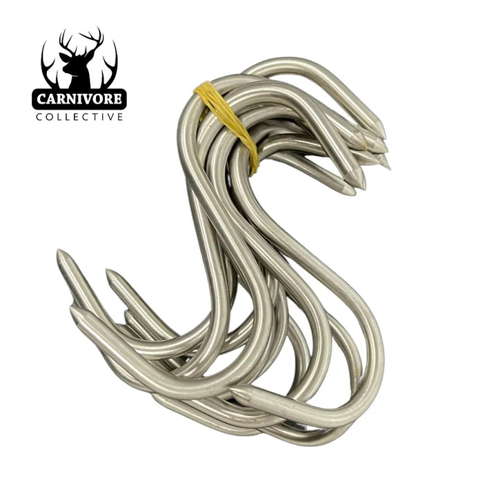 Carnivore Collective S Hooks (10 Pack) [sz:4"]