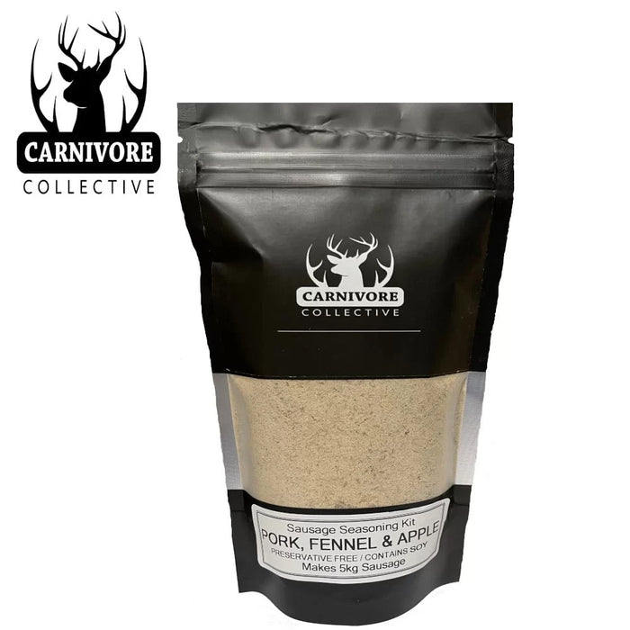 Carnivore Collective Sausage Seasoning - 5kg Batch [flav:pork, Fennel & Apple]
