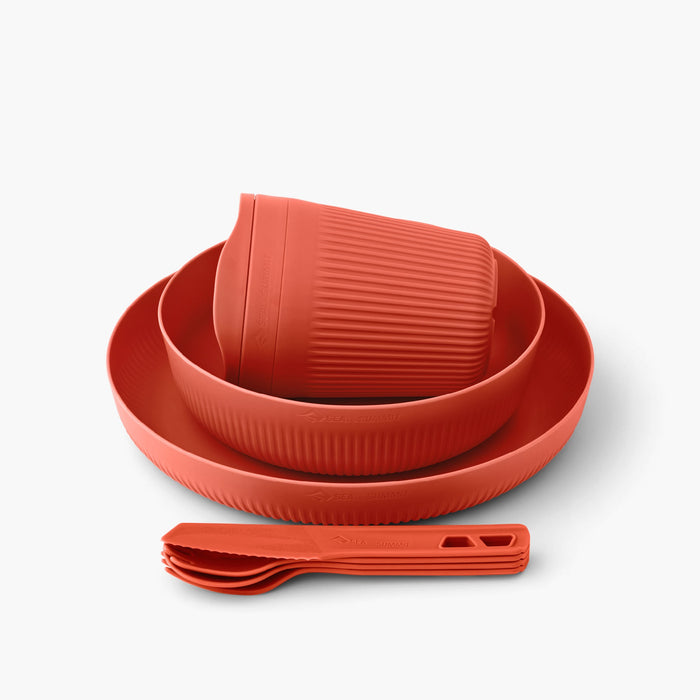 Sea To Summit Passage Dinnerware Set - [cl:spicy Orange]