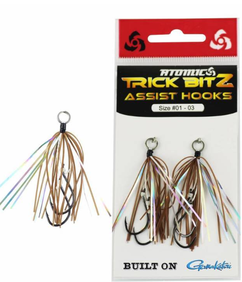 Atomic Trick Bitz Assist Hook [sz:01 Cl:brown & Silver]