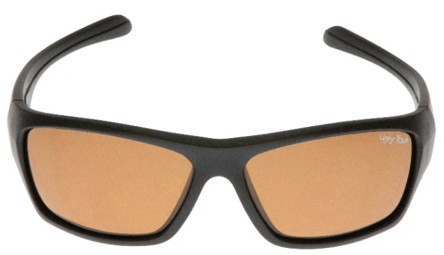 Ugly Fish Unbreakable Polarised Wrap Pu5117 [cl:mt Black Frame/brown Lens]