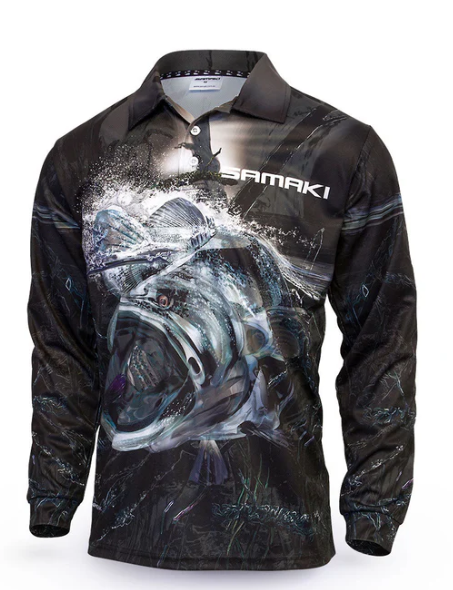 Samaki Stealth Cod L/s Shirt Kids [sz:2]