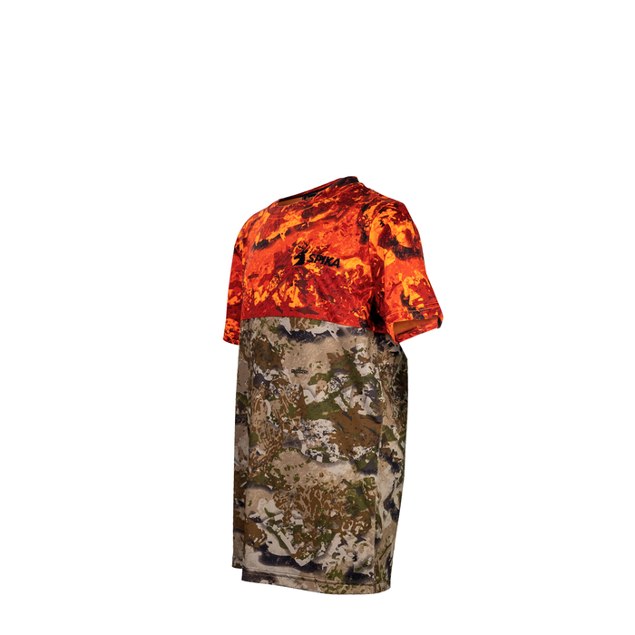 SPIKA TRAIL T-SHIRT - KIDS - BIARRI BLAZE [Sz:10]