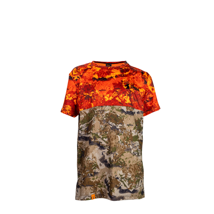 SPIKA TRAIL T-SHIRT - KIDS - BIARRI BLAZE [Sz:10]