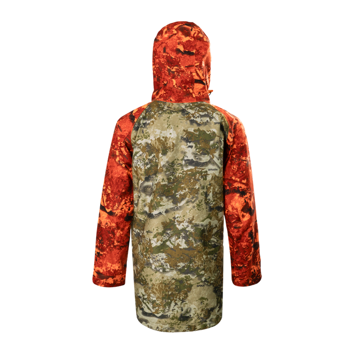 SPIKA VALLEY JACKET - KIDS - BIARRI CAMO/BLAZE [Sz:10]