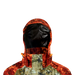 SPIKA VALLEY JACKET - KIDS - BIARRI CAMO/BLAZE [Sz:10]