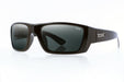 Tonic Rise Sunglasses Shiny Black Frame With Photo Grey Glass Lens
