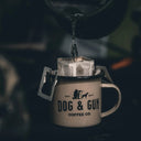Dog & Gun Enamel Mugs [cl:sandy Taupe]