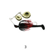 Spinwright 5/8oz Spinnerbait Double Colorado Rigged 4" [cl:3]