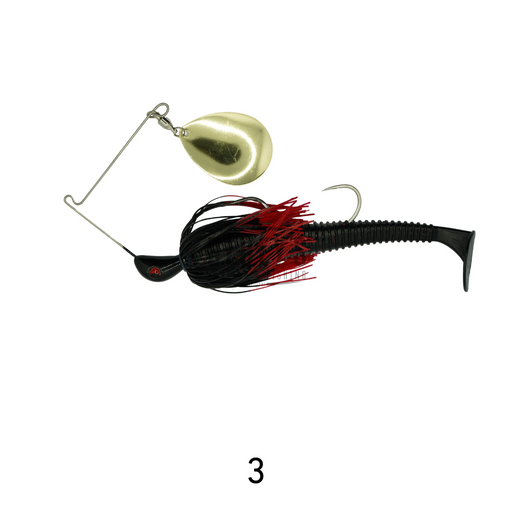 Spinwright 1oz Spinnerbait Single Colorado Rigged 6" [cl:3]