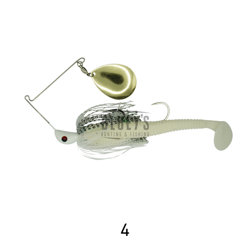 Spinwright 1oz Spinnerbait Single Colorado Rigged 6" [cl:4]