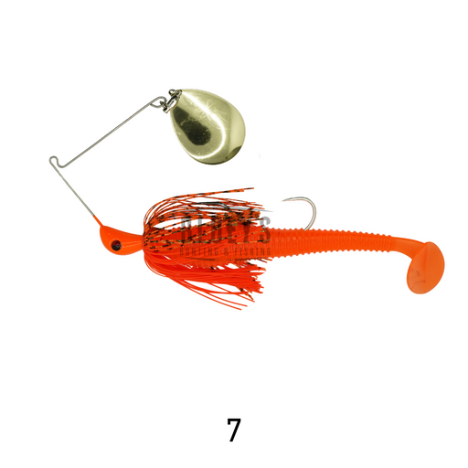 Spinwright 1oz Spinnerbait Single Colorado Rigged 6" [cl:7]